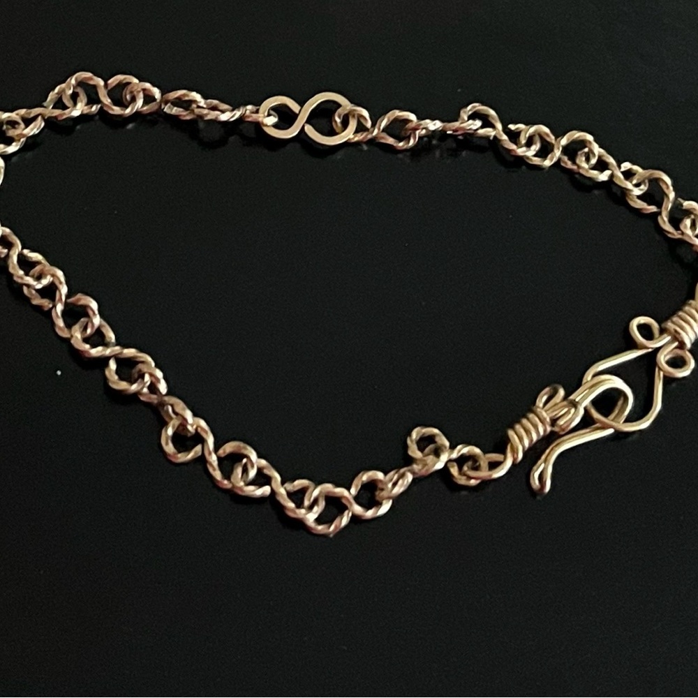 Beautiful and Delicate 14K Gold Filled Link Bracelet!